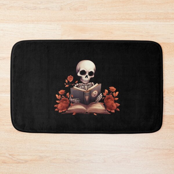 Item preview, Skeleton reading a book designed and sold by Mateusz Majcherek.