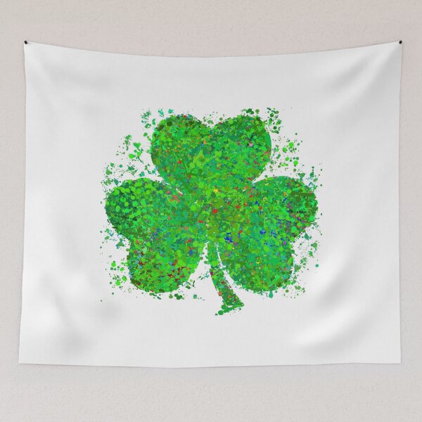 Item preview, Shamrock, Drip Art designed and sold by SymbolGrafix.