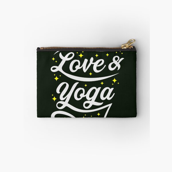 Item preview, Peace Love and Yoga. Yoga designed and sold by Quirky Gaps.