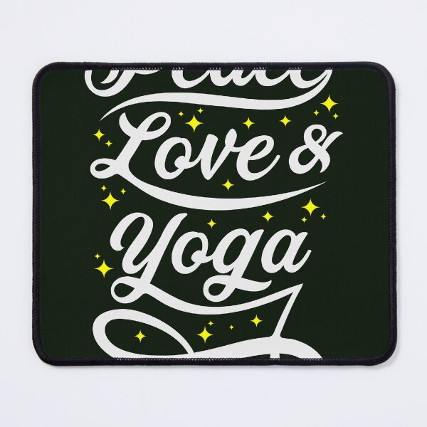 Item preview, Peace Love and Yoga. Yoga designed and sold by 24gap.