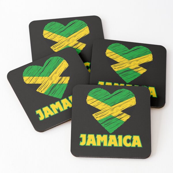 Item preview, Jamaica Heart Jamaican Roots Jamaica Flag Lovers Retro designed and sold by Sarah38.