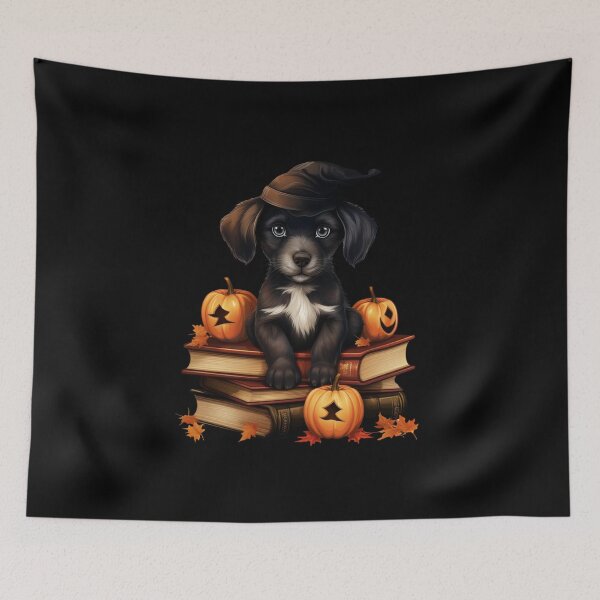 Item preview, cute halloween dog designed and sold by Mateusz Majcherek.