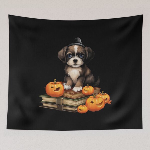 Item preview, cute halloween dog designed and sold by Mateusz Majcherek.