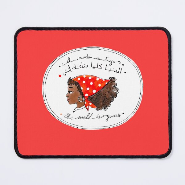 Item preview, The World Is Yours: Nana (red) designed and sold by OlgaMundi.