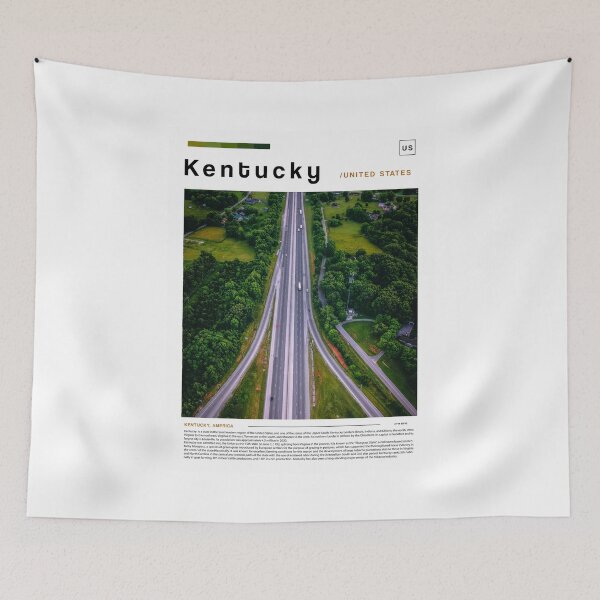 Item preview, kentucky  poster landscape designed and sold by paulrommer.