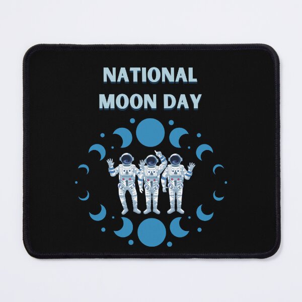 Item preview, National Moon Day, Happy Moon Day designed and sold by NicoDesignArt.