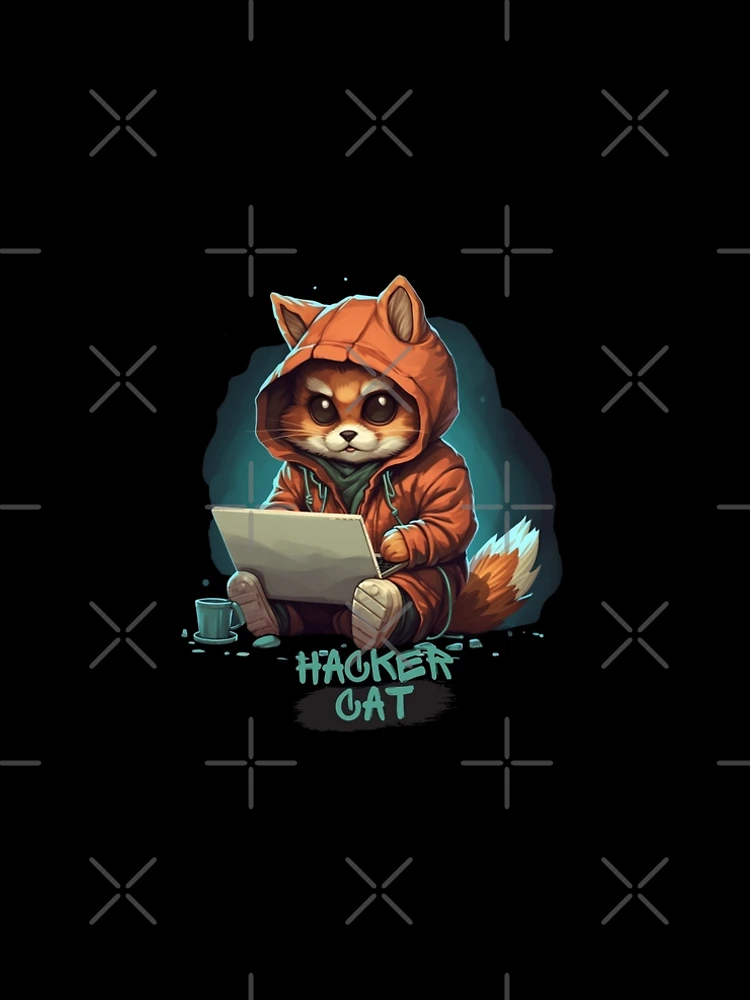 Thumbnail 5 of 5, A-Line Dress, Cat hacker, Programmer coder - developer programming coding designed and sold by Mateusz Majcherek.