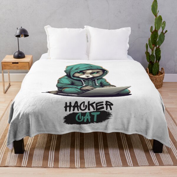 Item preview, Cat hacker designed and sold by Mateusz Majcherek.