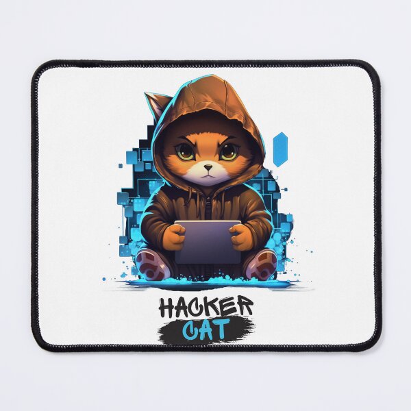 Item preview, Cat hacker designed and sold by Mateusz Majcherek.