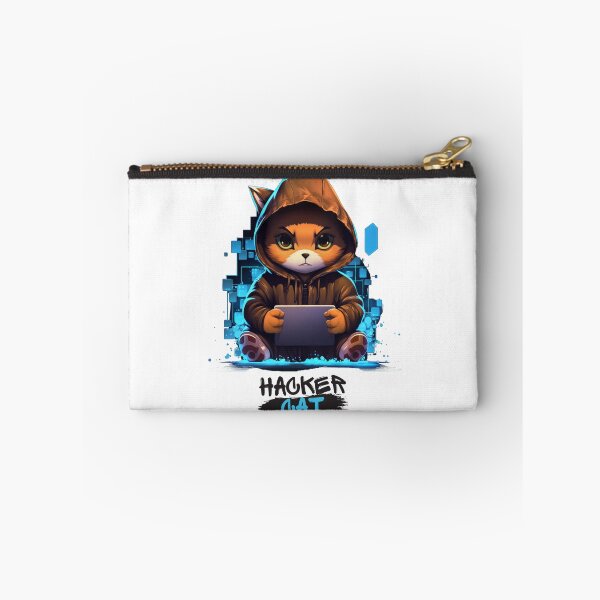 Item preview, Cat hacker designed and sold by Mateusz Majcherek.