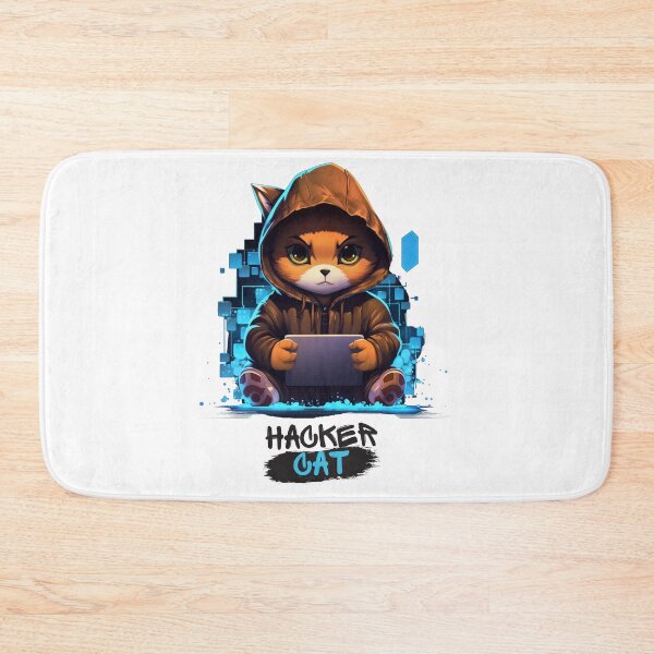 Item preview, Cat hacker designed and sold by Mateusz Majcherek.