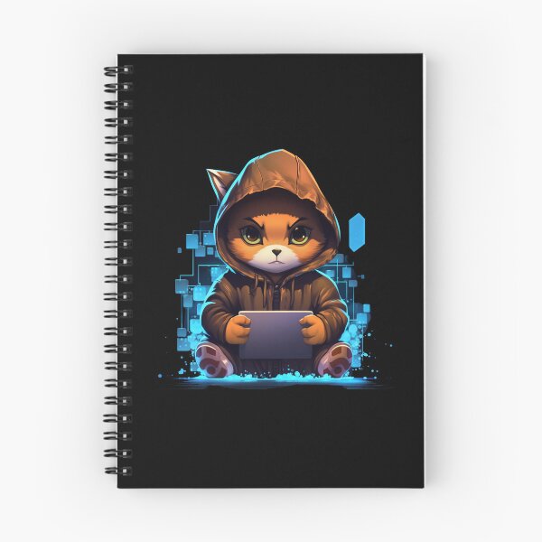 Item preview, Cat hacker designed and sold by Mateusz Majcherek.