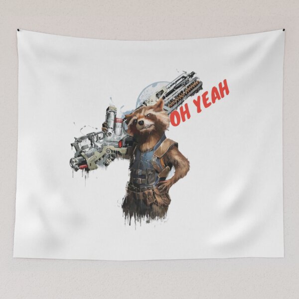 Item preview, rocket racoon  avengers  designed and sold by JosephSkil.