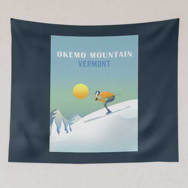Item preview, Okemo Mountain Vermont designed and sold by AdventureModa.