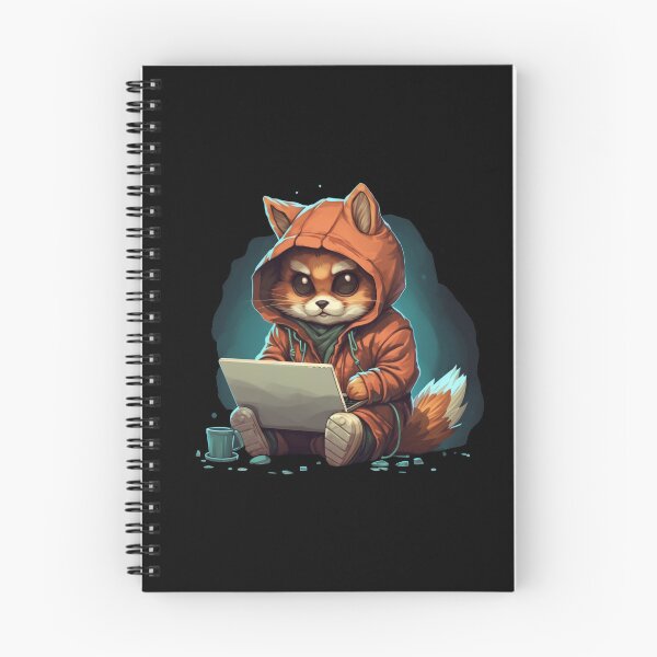 Item preview, Cat hacker designed and sold by Mateusz Majcherek.