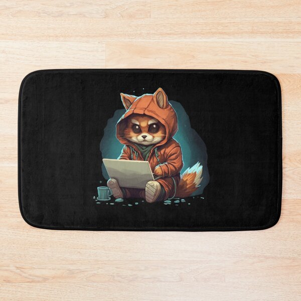 Item preview, Cat hacker designed and sold by Mateusz Majcherek.