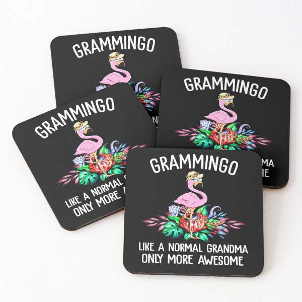 Item preview, Grammingo Like A Normal Grandma Only More Awesome  Flamingo designed and sold by EagmianPheolea.