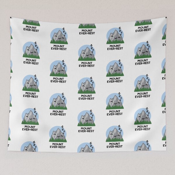 Item preview, Mount Ever-rest Funny Mountain Puns  designed and sold by punnybone.
