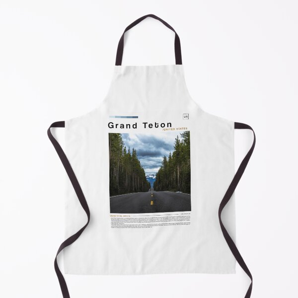 Item preview, Grand Teton poster landscape designed and sold by paulrommer.