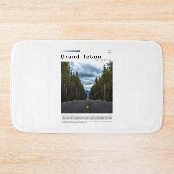 Item preview, Grand Teton poster landscape designed and sold by paulrommer.