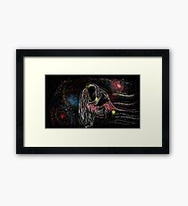 Artistic portrait drawing Framed Print