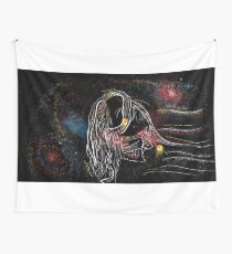 Artistic portrait drawing Wall Tapestry