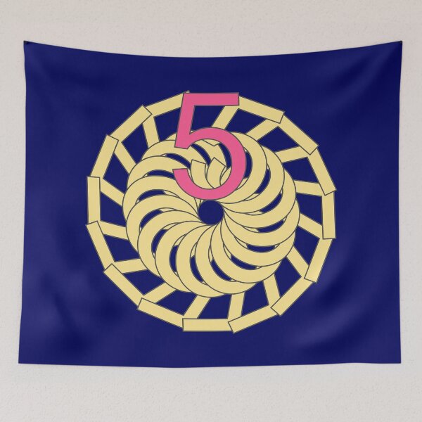 Item preview, Circle of Number 5 designed and sold by Jeallan Designs.