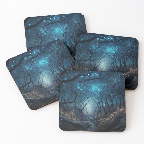 Item preview, Enchanted Forest designed and sold by 9livescanvas.