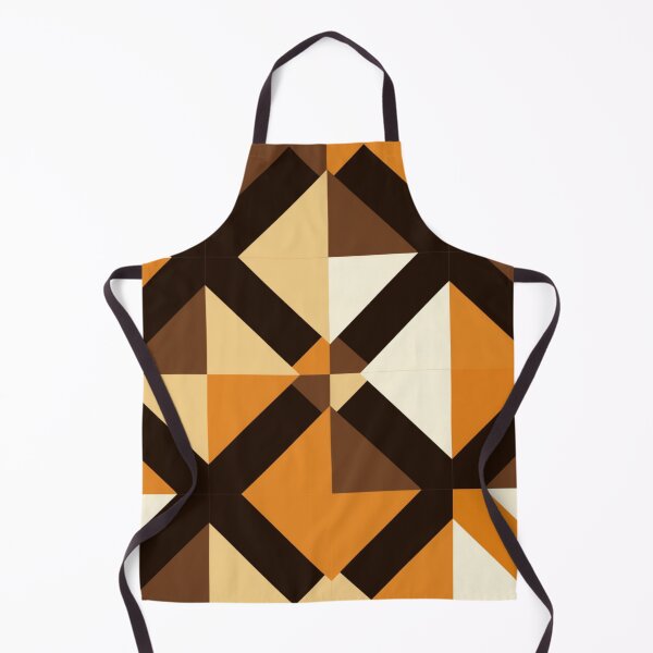 Item preview, Colorful fantasy pattern brown beige rust caramel chocolate ornaments designed and sold by G-M-Designs.