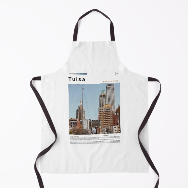 Item preview, Tulsa poster landscape designed and sold by paulrommer.
