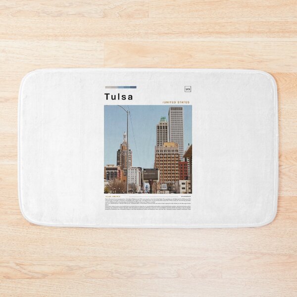 Item preview, Tulsa poster landscape designed and sold by paulrommer.