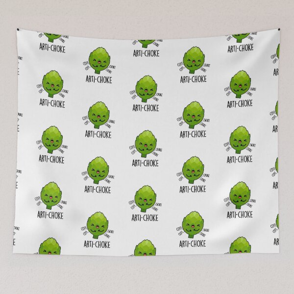 Item preview, Arti-choke Funny Artichoke Puns  designed and sold by punnybone.