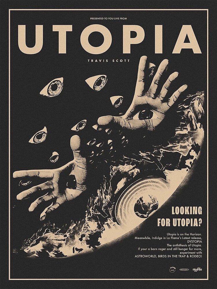 Utopia Travis Scott HD Wallpaper IOS Digital Download | Poster | Music  Album | Artist | Rapper