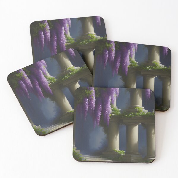 Item preview, Purple Wisteria in Bloom - Regency Era Vintage Wisteria Blossoms - Regencycore 2 of 4 designed and sold by Beachy.