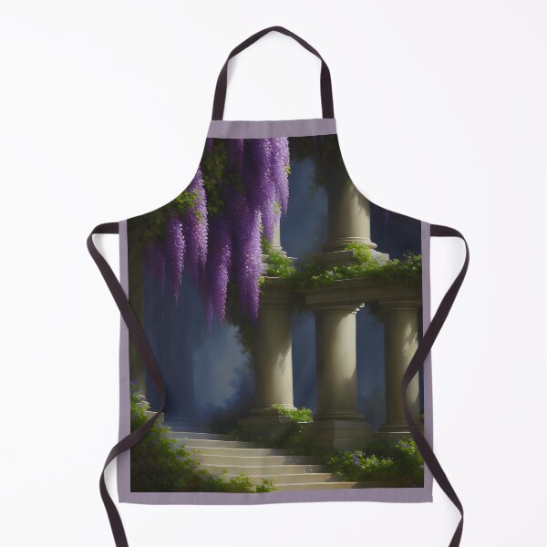 Item preview, Purple Wisteria in Bloom - Regency Era Vintage Wisteria Blossoms - Regencycore 2 of 4 designed and sold by Beachy.