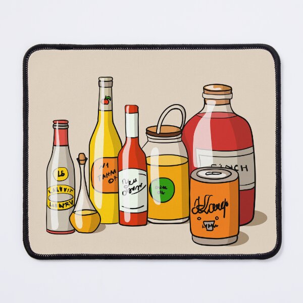Item preview, Vector doodle hand drawn jars and bottles designed and sold by Familyshmot.