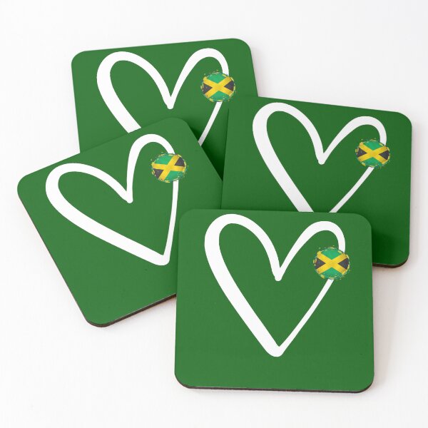 Item preview, Jamaica Flag Heart Jamaican Flag Lovers Souvenir Love Travel designed and sold by Sarah38.