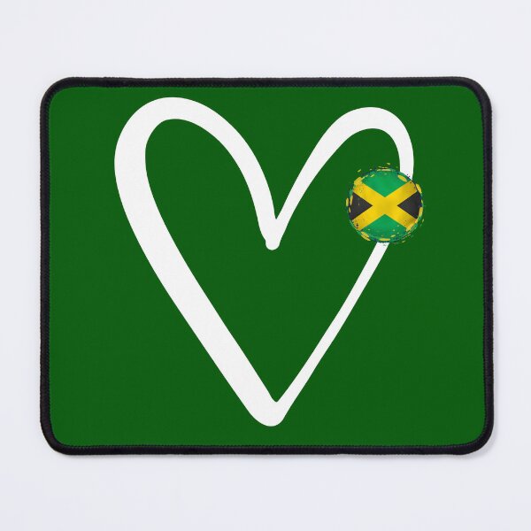 Item preview, Jamaica Flag Heart Jamaican Flag Lovers Souvenir Love Travel designed and sold by Sarah38.