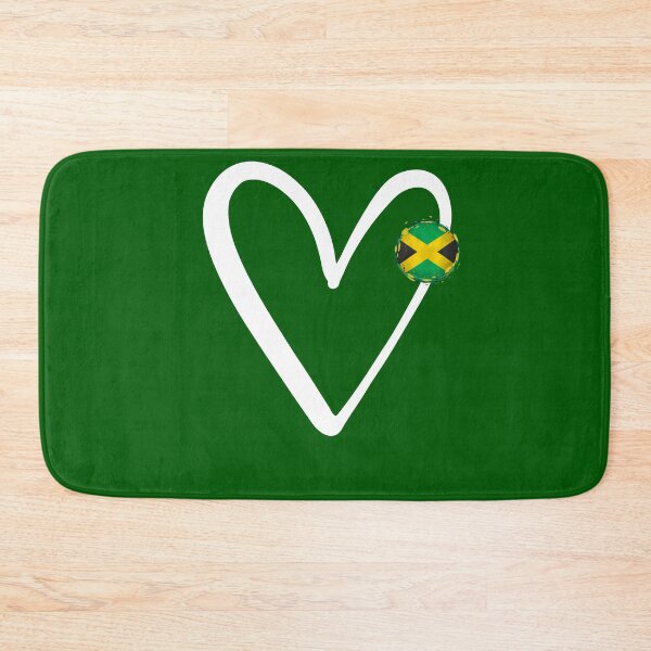 Item preview, Jamaica Flag Heart Jamaican Flag Lovers Souvenir Love Travel designed and sold by Sarah38.