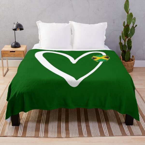 Item preview, Jamaica Flag Heart Jamaican Flag Lovers Souvenir Love Travel designed and sold by Sarah38.