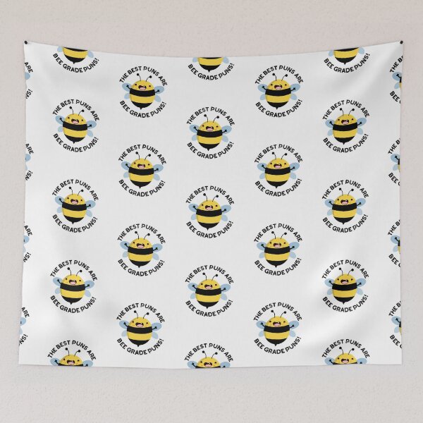 Item preview, The Best Puns Are Bee Grade Puns Funny Bug Puns  designed and sold by punnybone.