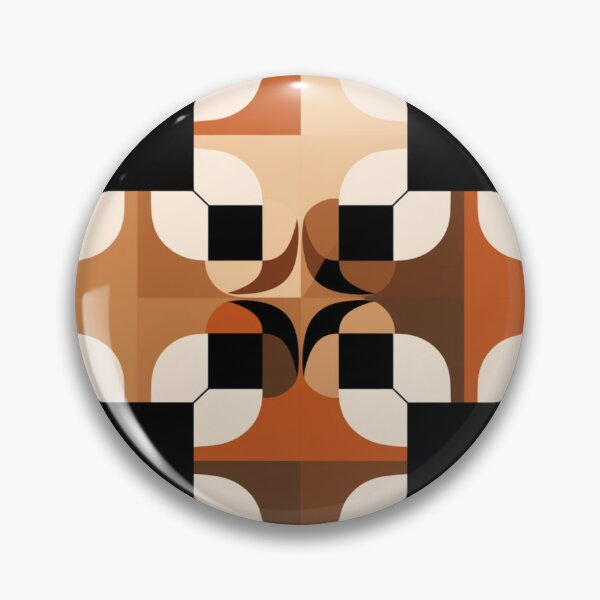 Item preview, Colorful fantasy pattern brown beige nougat caramel chocolate ornaments designed and sold by G-M-Designs.
