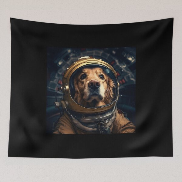 Item preview, Astro Dog - Golden Retriever designed and sold by Merchgard.