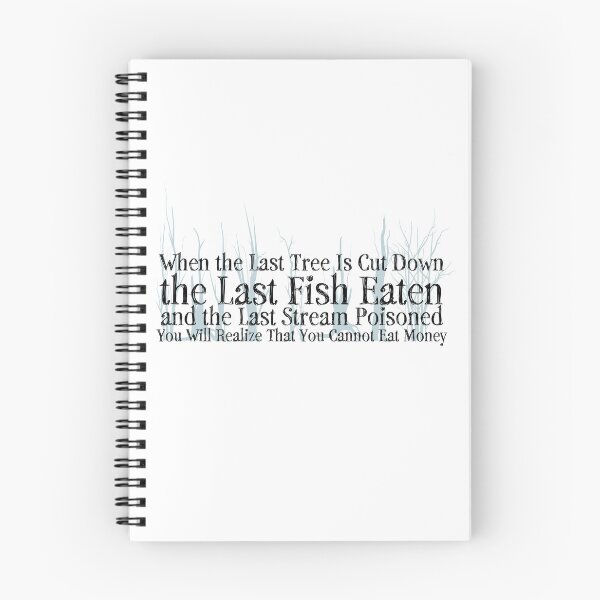Item preview, Save the Planet - When the last tree ... designed and sold by Totalthrive.