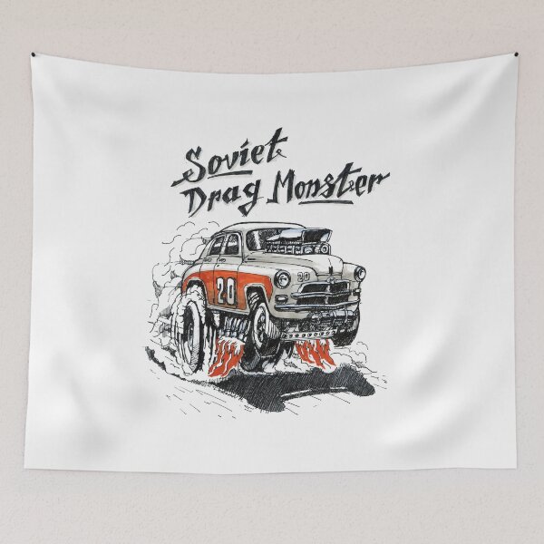 Item preview, Russian Car Pobeda Победа ГАЗ T-Shirt designed and sold by Alexxxxxdesign.