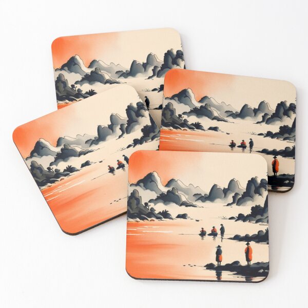 Item preview, Ancient Chinese lake scene designed and sold by JackFreestone.