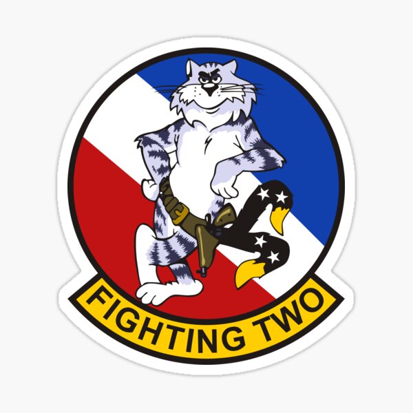 F14A-TOMCAT-Fighting two-Bounty Hunters Sticker 