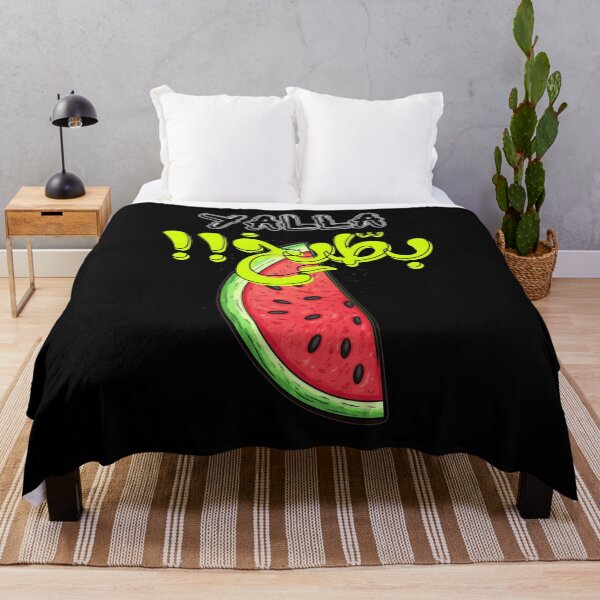 Item preview, Yalla Watermelon Say Hello To Summer Arabic Funny Slang Bateekh- يلا بطيخ بالعربي مضحك designed and sold by FUNqoosh.