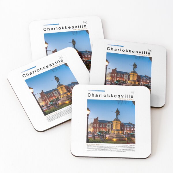 Item preview, Charlottesville poster landscape designed and sold by paulrommer.
