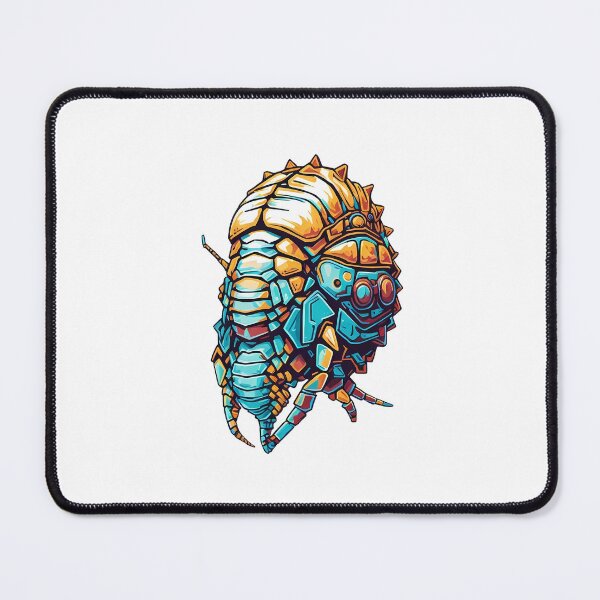 Item preview, Porcellio laevis "dairy cow" Isopod Sticker designed and sold by Robert-bh.